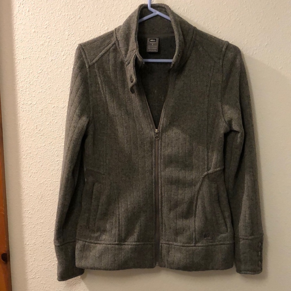 REI knit jacket